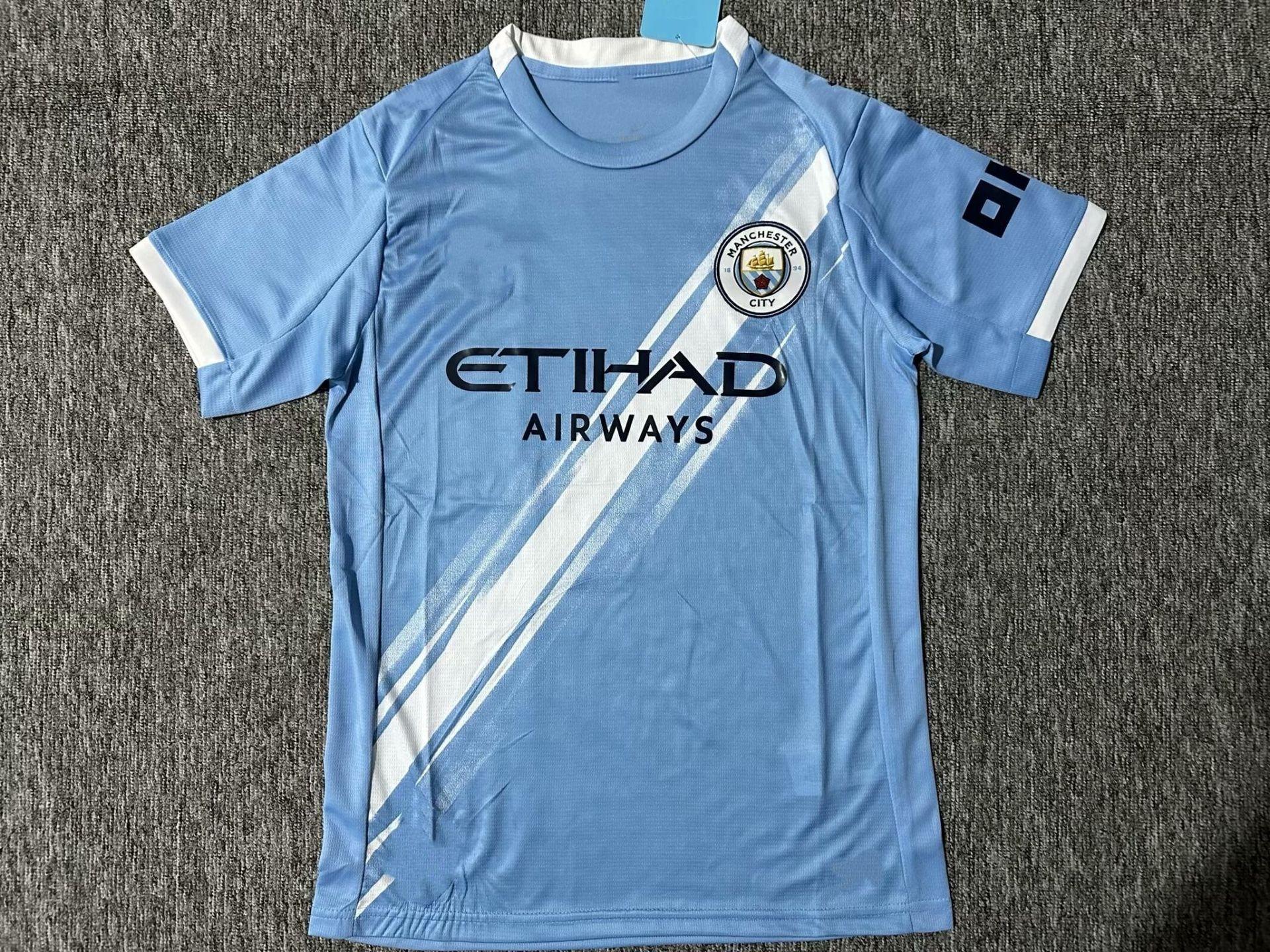 2526 Premier League Manchester City season Haaland De Bruyne Rodri football jersey Football jersey S