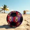 SIZE 5 Villarreal Soccer Ball Colorful All Ages Machine Stitched PVC Competition Ready Durable High-Bounce