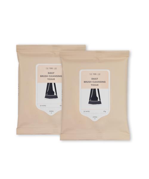 [Convenient Cleanser] 2 Daily Brush Cleansing Tissues