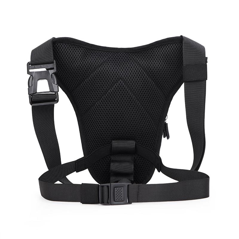 Unisex Motorcycle Leg Bag – Waterproof with Hard Base, Adjustable Strap for Biking & Outdoor Rides