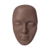 Modelo de Práctica de Silicona de Rostro Humano Simulado para Tatuaje Principiante - Herramienta de Maquillaje para Cejas, Ojos, Labios