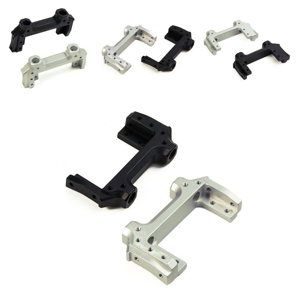Durable Alloy Servo Relocation Front Bumper Mount For 1/10 Rc Axial Scx10ii 90046 90047