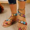 Fashion 2024 Summer New Fashion Sandals Set Toe European and American Style Women Sandals Light Holiday Outdoor Beach Plus Size Shoes