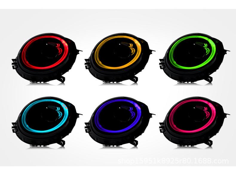 BMW Mini R56/R55 LED Headlight Assembly with DRL and Turn Signal Lens