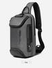 BANGE Men's Trendy Large Capacity Chest & Shoulder Sling Bag