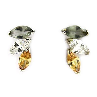 [A8196] - Silver 'Grace' Earrings