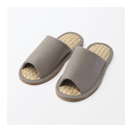 MUJI Marai Grass Slippers/Open Front