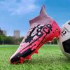 35-45 Teenagers' Large Size High Leg Nails Football Training Sneakers Children's Football Shoes