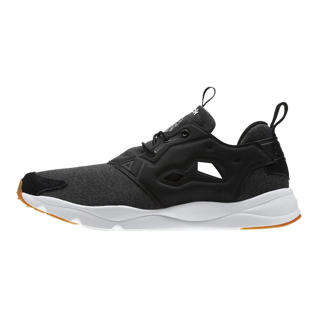Reebok Unisex Furylite Heather Sneakers Black CM9949
