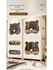 Infant Folding Plastic Storage Cabinet: Simple Children's Wardrobe