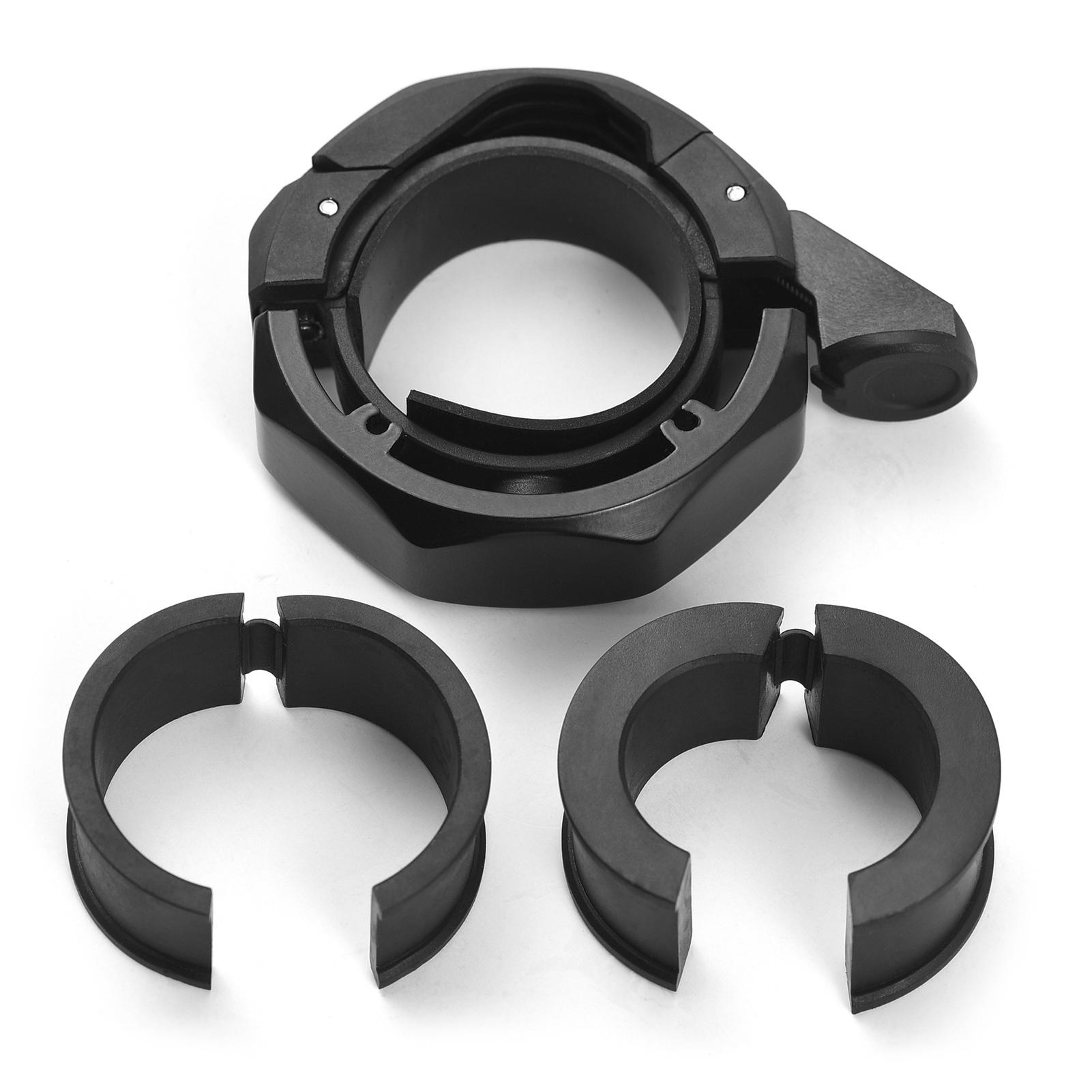 

Bike Aluminum Alloy Compact Cycling with Adjustable Adapter for 22.2mm‑31.8mm Handlebar Scooter чёрный