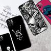 Rock and Roll Skull Case For Oppo A5 Pro A6 A15 A18 A38 A58 A78 A98 A54 A74 A94 A17 A57 A80 A60 A40 A16 A76 A96