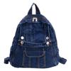 Li Shen Washed Denim Backpack