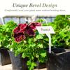 50pcs Heavy-Duty Waterproof Garden Plant Labels T-Shaped with Writing Surface for Herbs Vegetables Flowers Indoor/Outdoor Garden