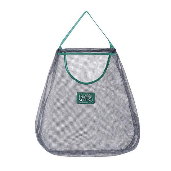 Kitchen Hanging Mesh Bag Fruit Vegetable Storage Net Bag Large Capacity Strong Load-bearing Ventilated Ginger Garlic Reusable Storage Bag