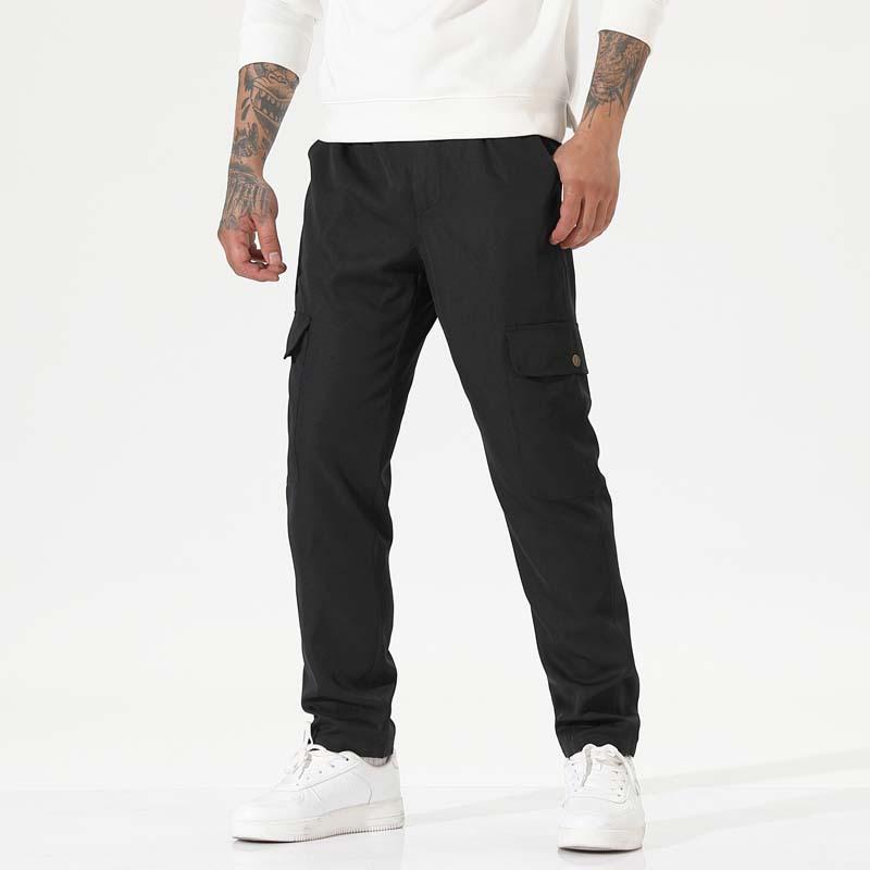 

Autumn Fashion Casual Loose Tooling Trousers Men s Straight Versatile Youth Pants 2XL