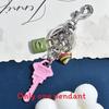 Creative Keychain With Heart Shape Pendant For Fashion Enamel Keyring Gifts For Teens