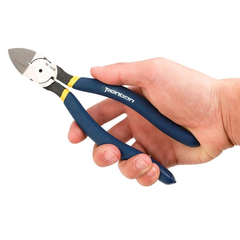 Diagonal Cutting Pliers DIY Wire Cutters Electricians Repair Hand Tool HRC58±2 Hardness Wire Cutters Electronics Plier