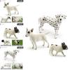 Kids Pvc Dog Figure Set With Realistic Features For Classroom Or Bedroom Decor