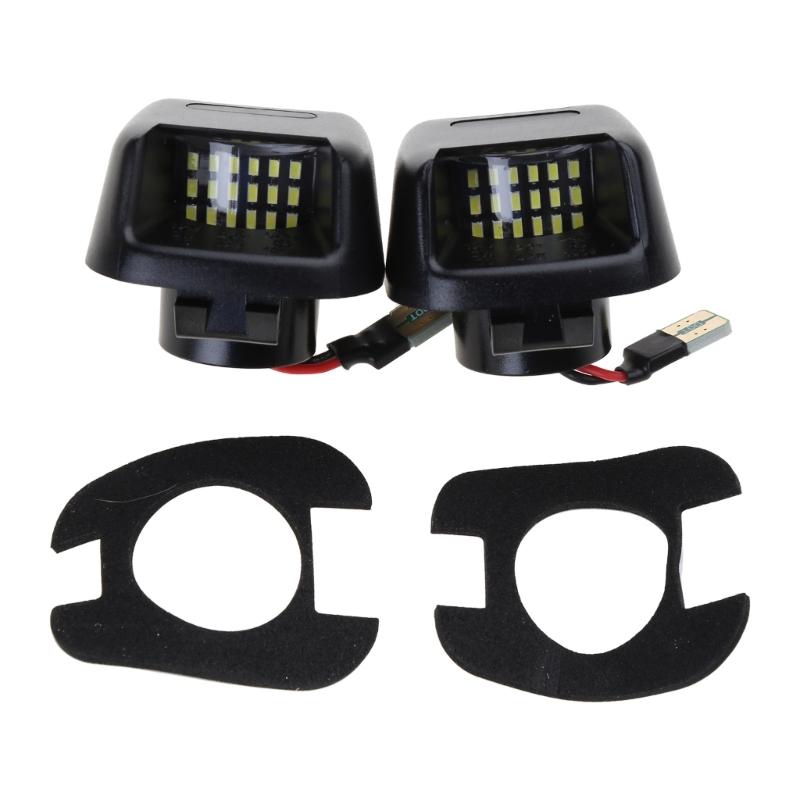D40   LED Number License Plate Light Lamps Step Courtesy