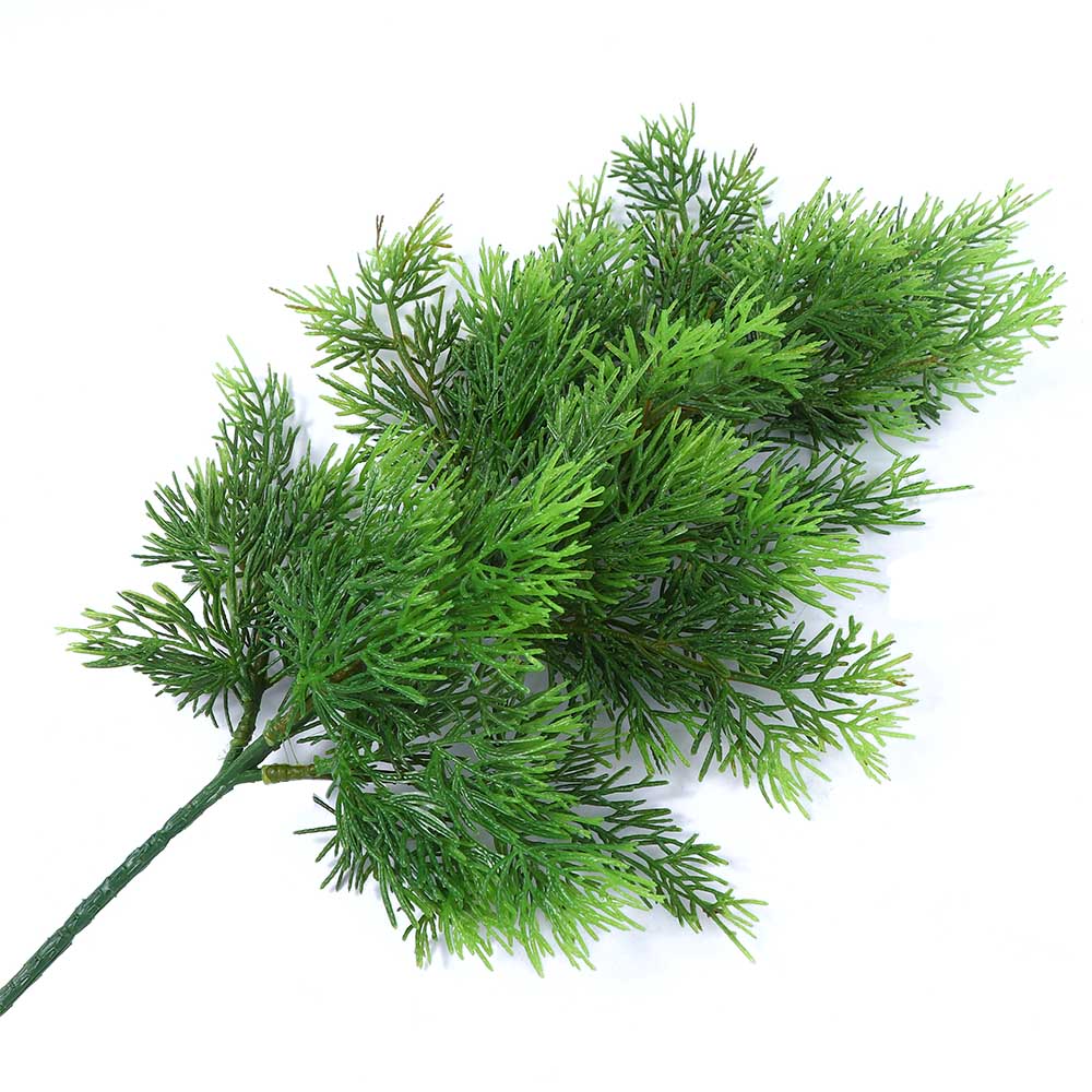 Tree Accessories Festival Xmas Pines Pine Needle Leaves Cypress Leaf Leaves Branch Artificial Plant