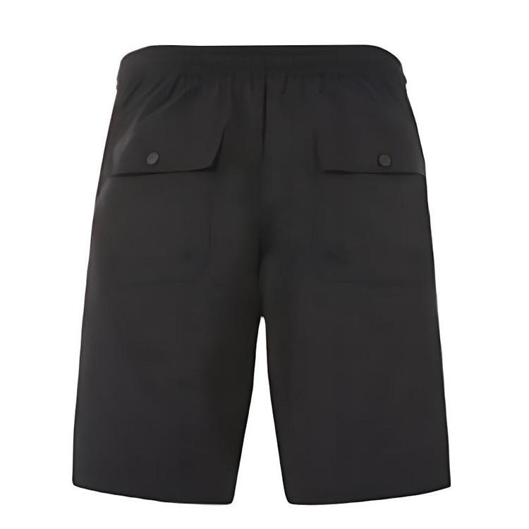 Onitsuka Tiger Comfortable Solid Color Lace-Up Casual Shorts Men shorts Black 2181A514-002