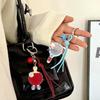 Adorable Sports Keychain: Ping Pong, Badminton, Soccer Backpack Accessory and Couple Ornament