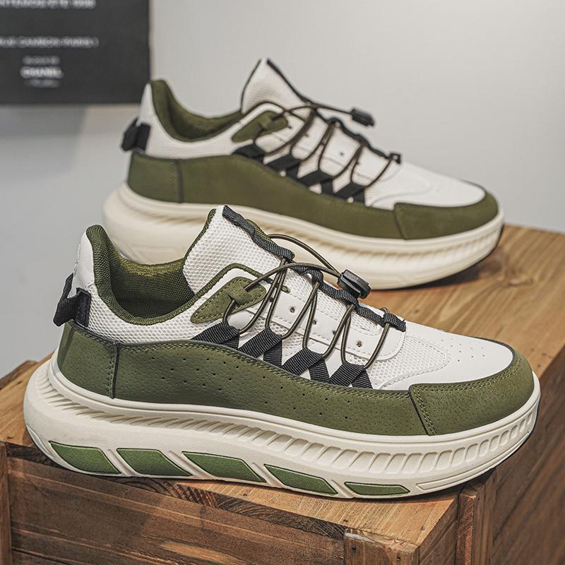 New Men's Board Shoes Skate Shoes Casual Shoes Versatile Running Shoes Cushioned Travel Non Slip Lightweight Outdoor