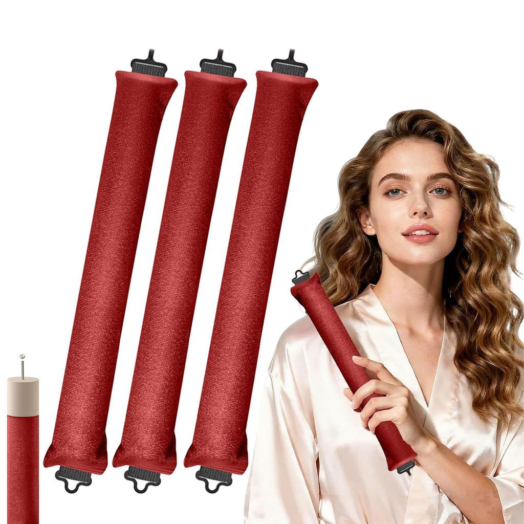 Hitzefreier Lockenstab für Frauen, faules Haar-Locken-Artefakt, europäischer und amerikanischer einfacher Scheiben-Haar-Großwellen-Schlaf-Scheiben-Haar-Gerät