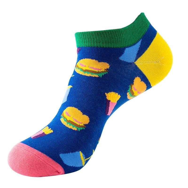 REMOULD Breathable Women's Lady Cotton Ankle Fanncy Socks Custom Low Cut Ankle Socks With Logo Invisible No Show Socks