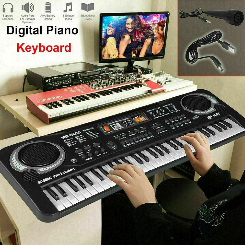 Buy 61 Keys Electronic Organ USB Digital Keyboard Piano Musical