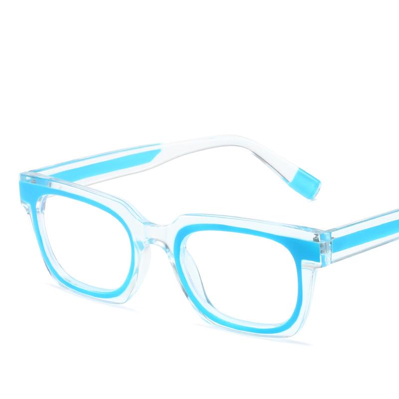 

Anti Blue Light Glasses Women For Men Vintage Brand Designer Myopia Prescription Optical Computer Double Color Eye Glasses Frame