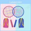 Colorful Kids Badminton Racket Set Lightweight And Compact Ideal For Young Players