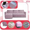 Varius Corner Sofa Bed with Sleeping Function Family Furniture Cornea Lilac Pink