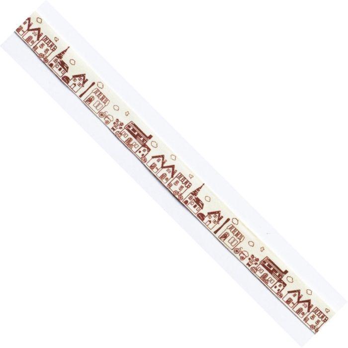Brown Village Cotton Ribbon 1.5 Cm X 2 M