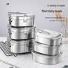 201 Stainless Steel Double-Layer Steaming Lunch Box
