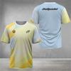 Fitness Series Summer Cool Breathable Short Sleeve Quick Dry Short Sleeve Street Men's Top Outdoor Tennis Casual T-shirt