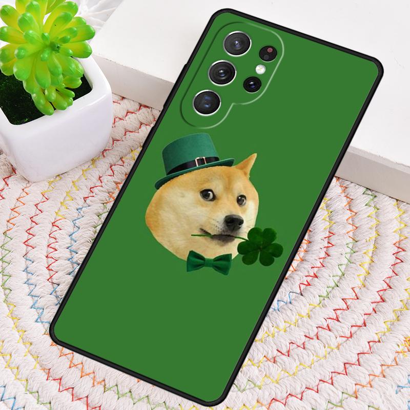 Cheems Doge Meme Funny Doggy Phone Case for Samsung Galaxy note 10 pro S26 Ultra S23 S24 FE S25 S21 S22 PLUS shockproof Cove