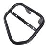 Motorcycle Side Trunk Bag Bracket Extra Storage Iron Motorcycle Side Mount Luggage Shelf for