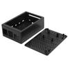 Protective Case for Raspberry Pi 4B ABS Shell Reserved All Port for HDMI USB A VBlack