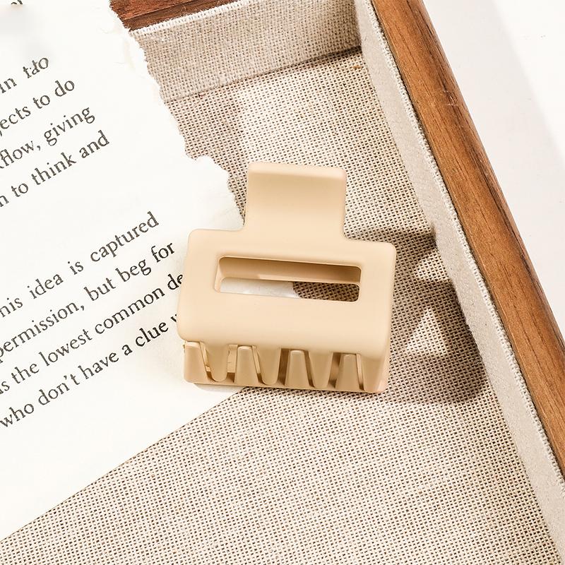 8pcs Matte High Ponytail Clip Small Hair Clip Back of the Head Hair Bun Versatile Shark Clip Hair Clip Head Accessory