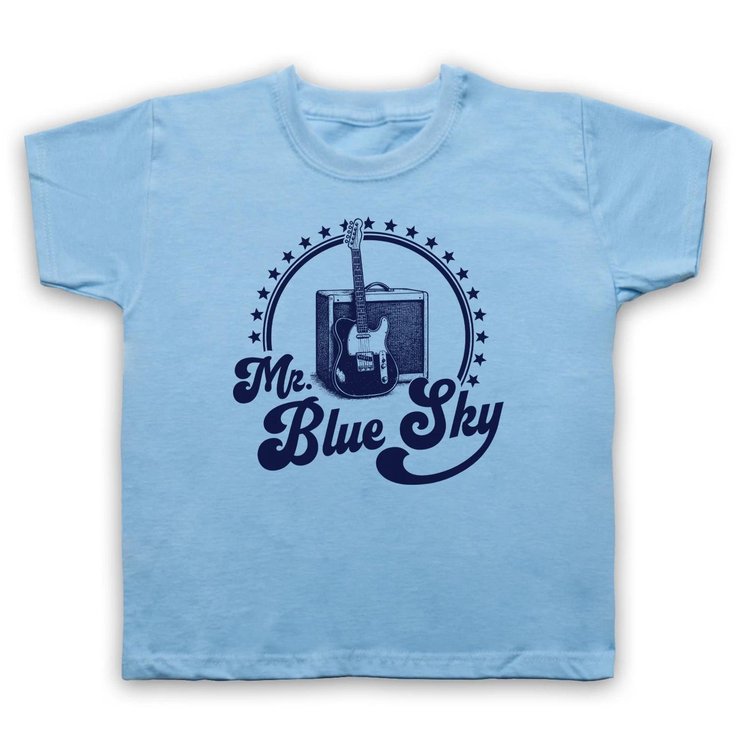 Mr Blue Sky Orchestra Classic Electric Light ELO Childrens Kids T-shirt All Cols 120