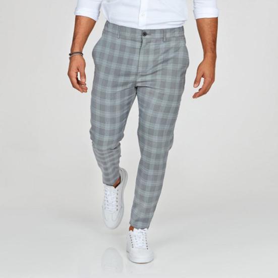 Buy Trouser for Men Plaid Pants British 