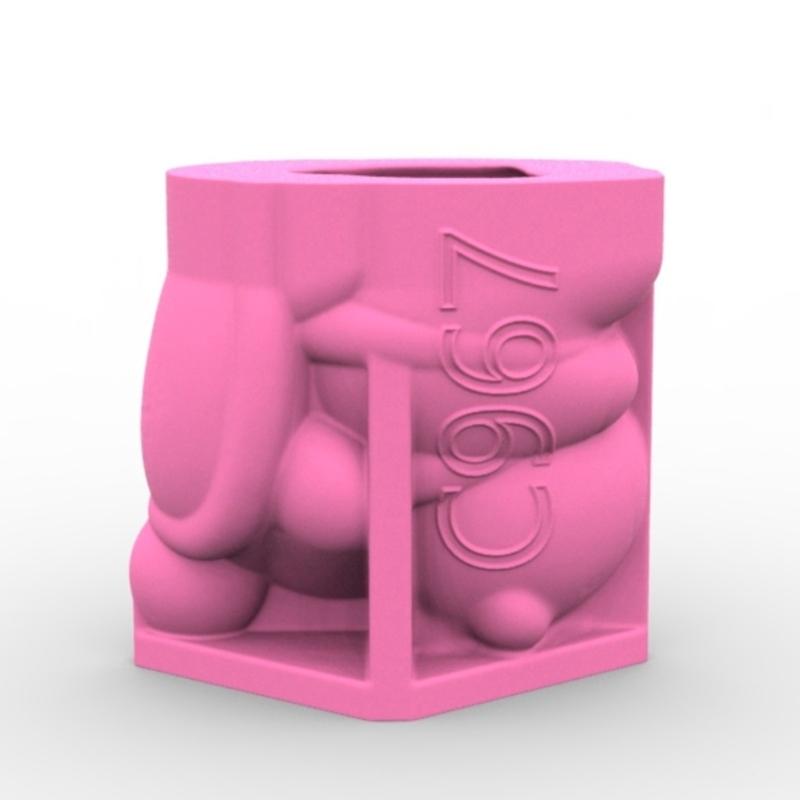 Multifuntional Concrete Mould Capybara Shape Decorative Plant Pots Molds for Succulent Containers and Stationery Holders