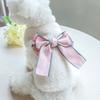 Warm Fleece Dog Vest With Bowknot Small Breeds - Teddy Bichon Pomeranian Winter Coat