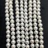 1String, White Natural Freshwater Pearls Beads for Jewelry Making DIY Crafts (Beads 9-10mm, Length 36cm)