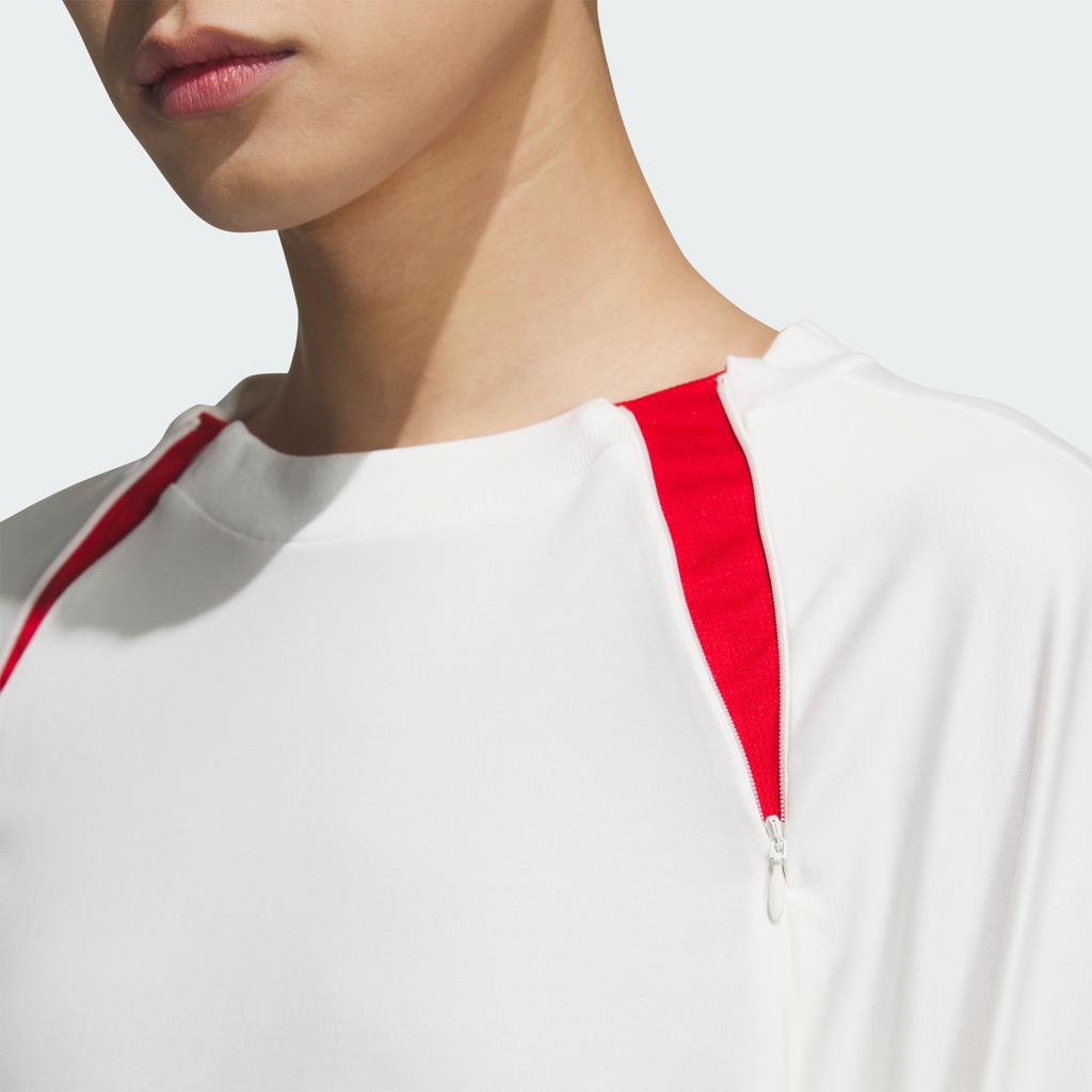 Adidas FW24 Future Style Pre Series Solid Color Sports Casual Long Sleeve T-Shirt Men Tops White JN3475