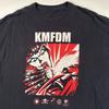 Vintage 2000er KMFDM Shirt Schwarz Kurzarm Alle Größen Geschenk Für Fans HRS29 Unisex T-Shirt