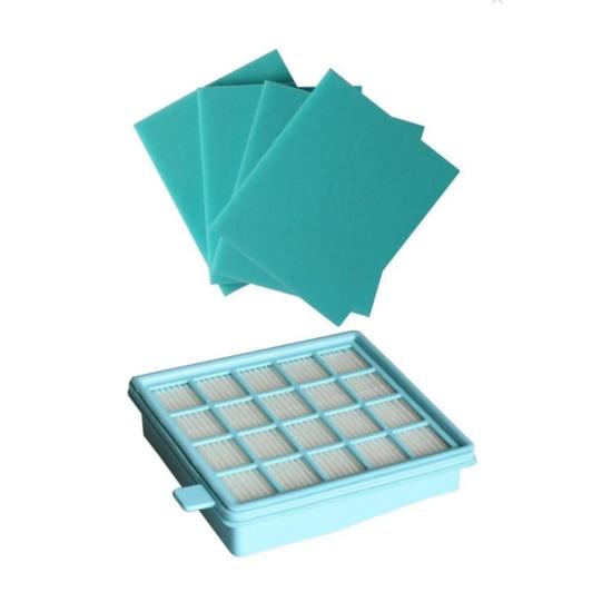 

Philips Compatible Fc 8475 Powerpro Compact Vacuum Cleaner Hepa Filter 4 Pieces Sponge