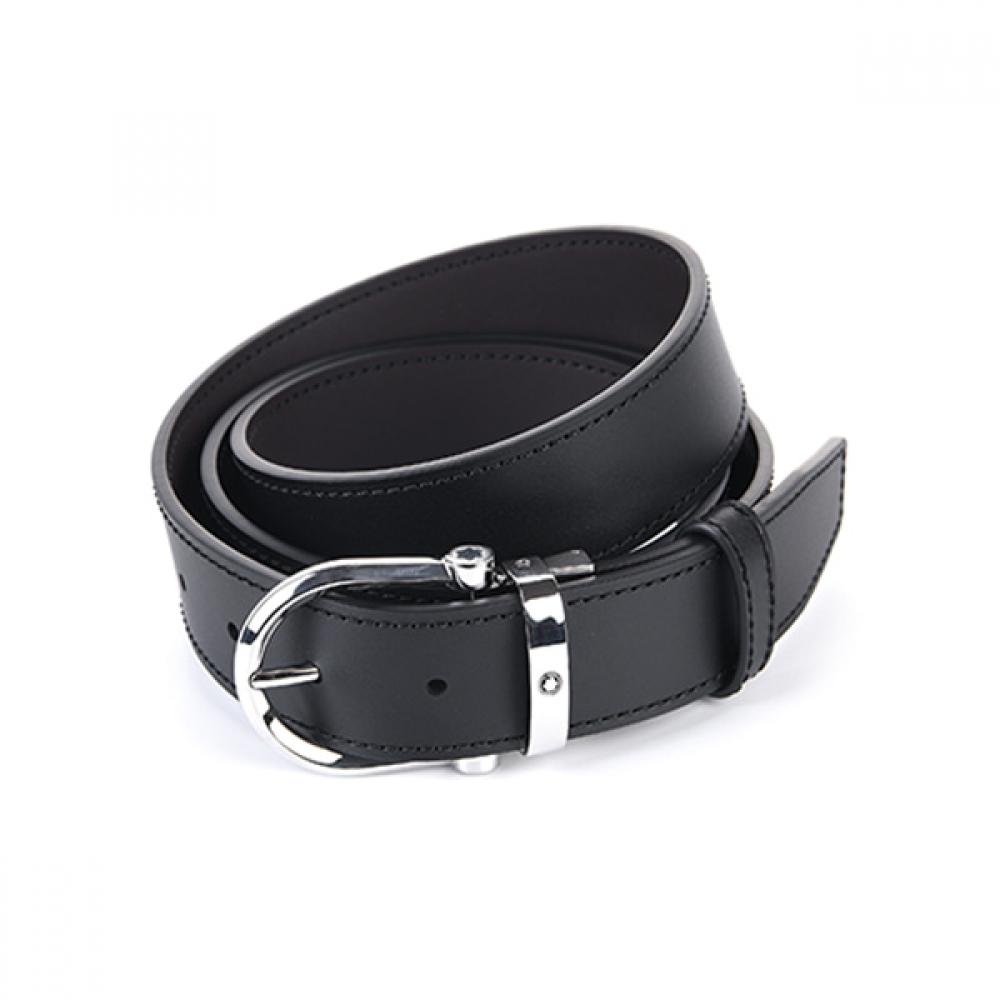 

Montblanc Reversible Belt Horseshoe Black Brown 128783 128783